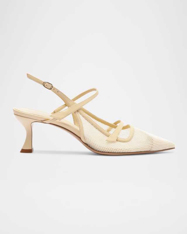 Tita Mesh 60 Slingback Pumps